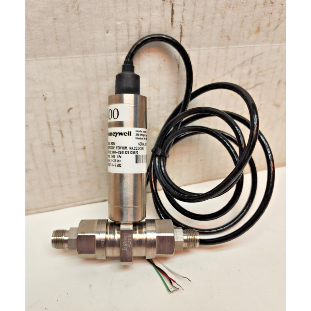 Honeywell Sensotec 9-28VDC Amplified Transducer FDW1KM-1AK-2D-5C-6Q,